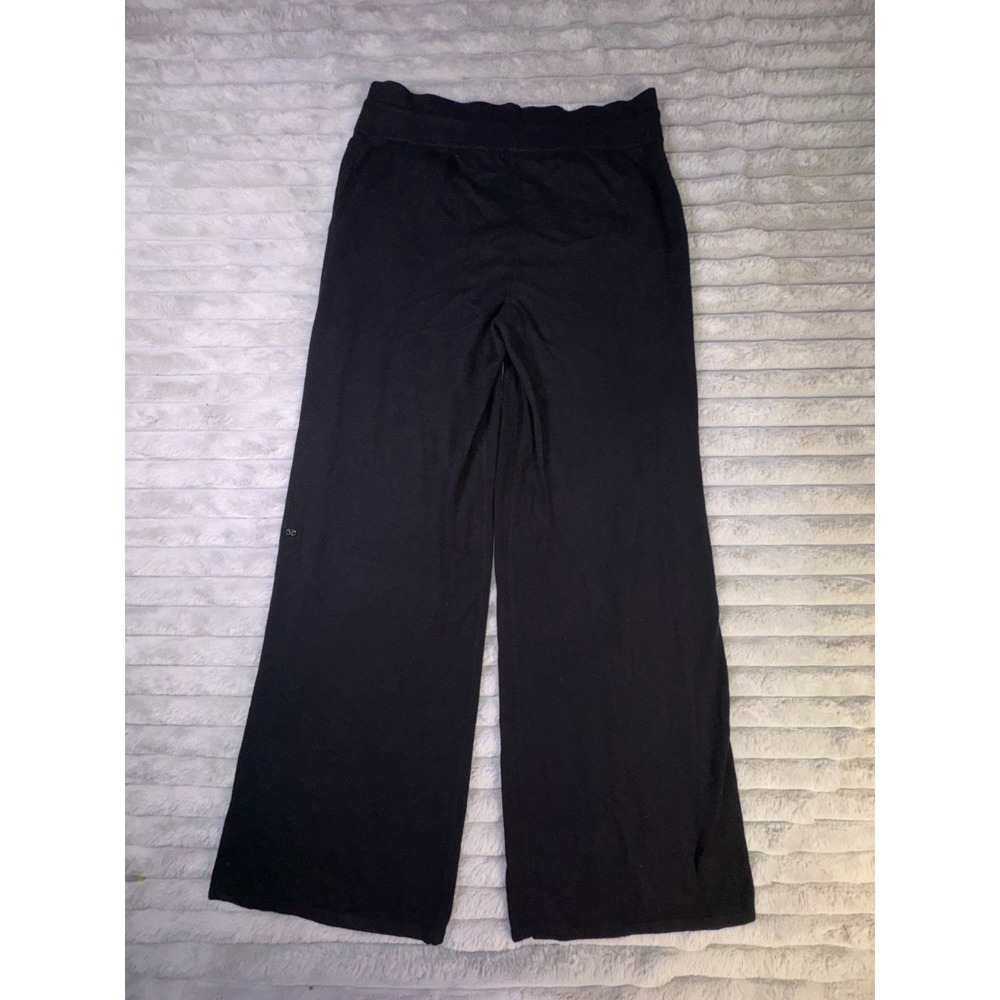 Lululemon In The Comfort Zone Pants Women's 10 Cashmere Wide Leg Knit Stretch - Picture 10 of 11